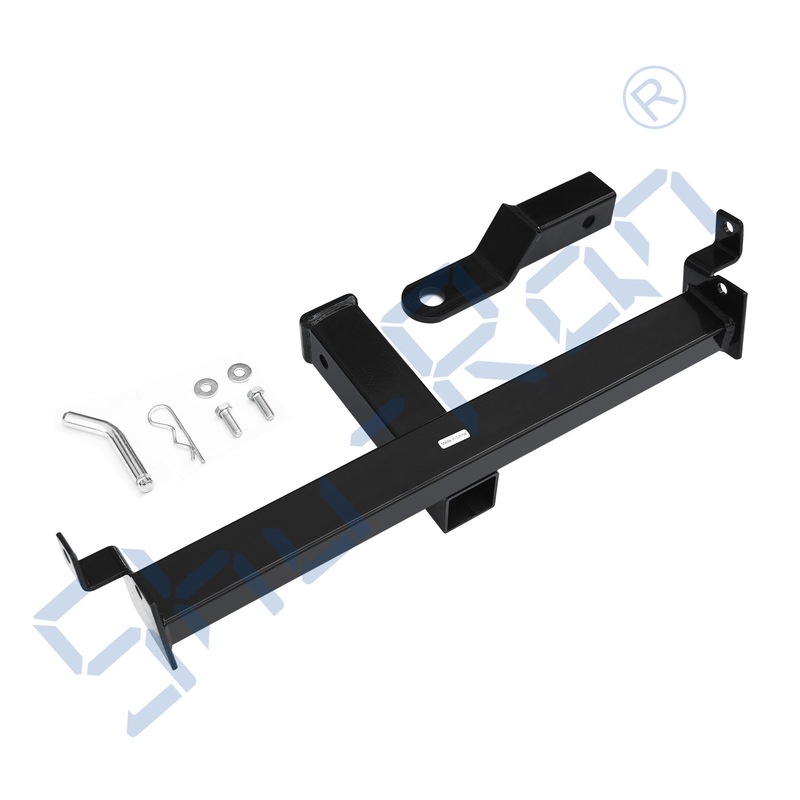 گلف کارت EZGO RXV Hitch 2008-Up کار سنگین سیاه فولاد باپر Hitch For Golf Cart