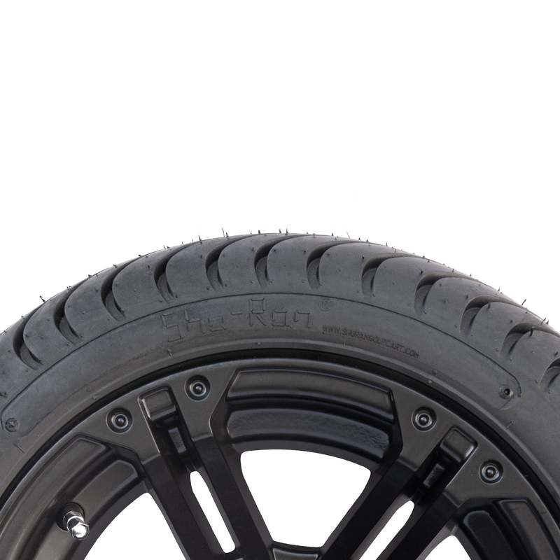 12x7 مات مشکی چرخ چرخ گلف کارت کامبو 215/35-12 کم پروفایل کامبو 101.6 PCD