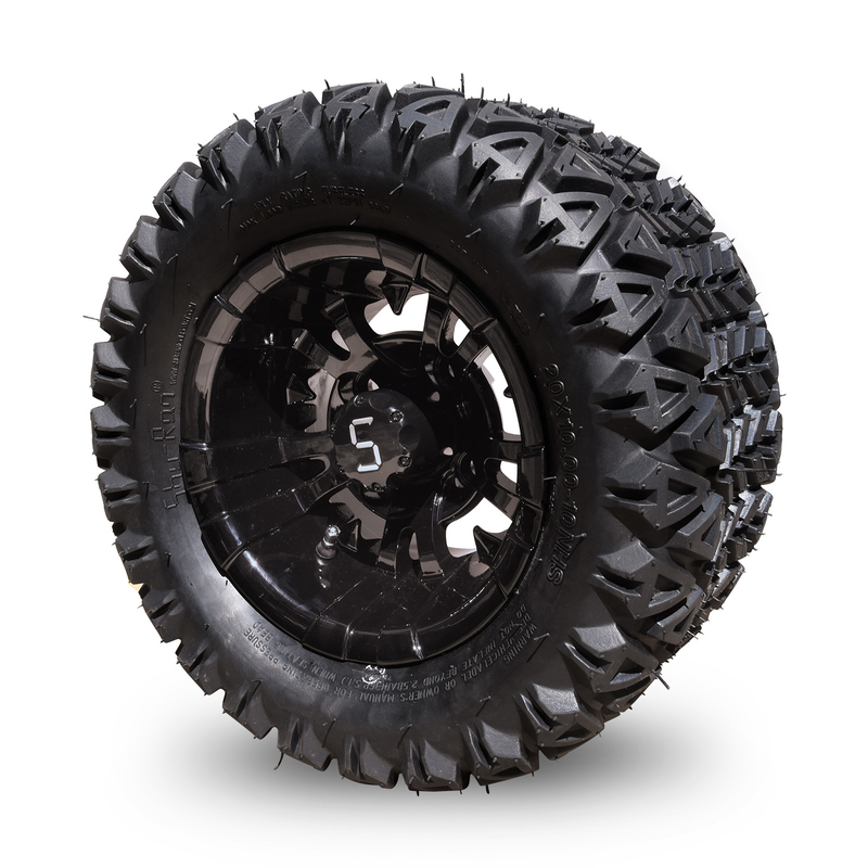 10 اینچ چرخ و لاستیک گلف کارت کامبو 20×10-10 ATV ماشین آلات / سیاه درخشان