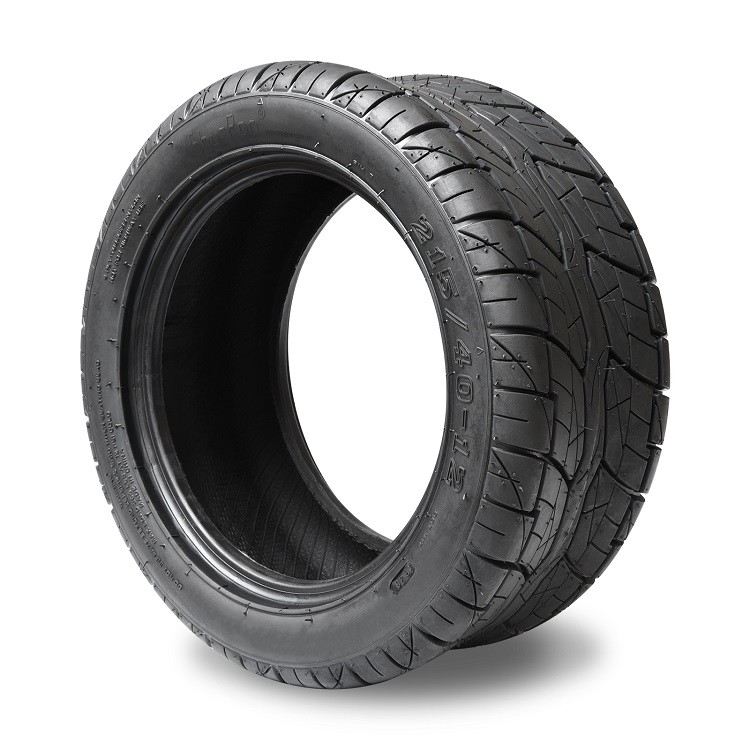 لاستیک‌های بدون تیوب گلف کارت 215/40-12 خیابانی سازگار با چرخ‌های 12 اینچی (بدون نیاز به لیفت)