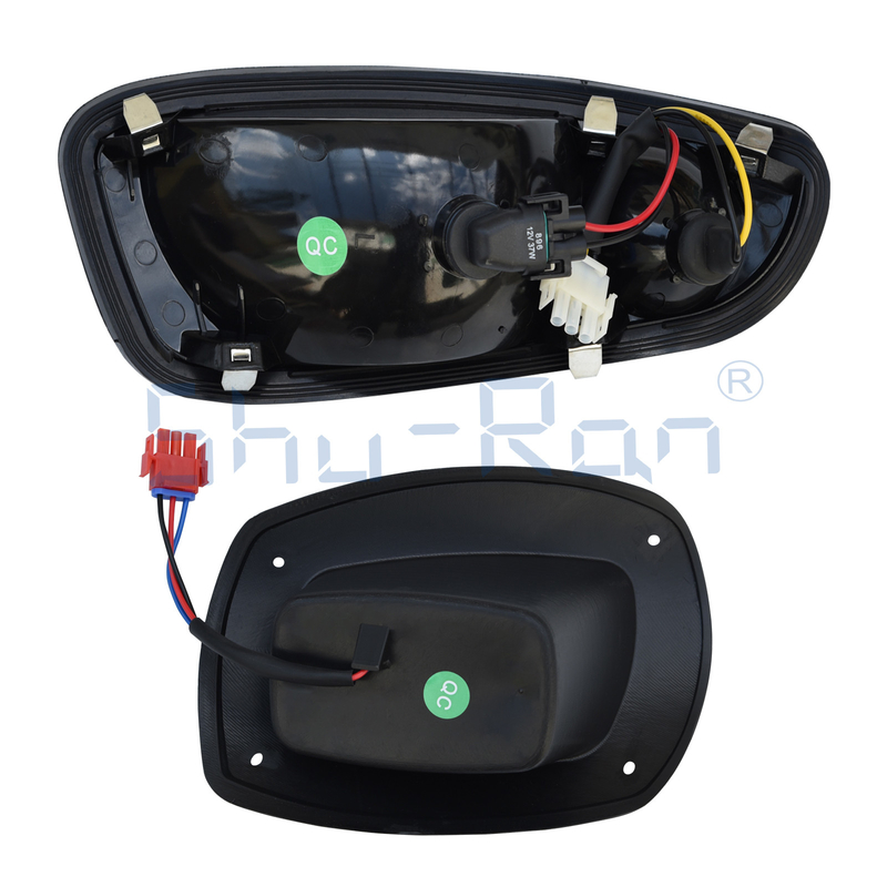 کیت چراغ هالوژن خیابانی قانونی پایه EZGO RXV Golf Cart با چراغ عقب LED