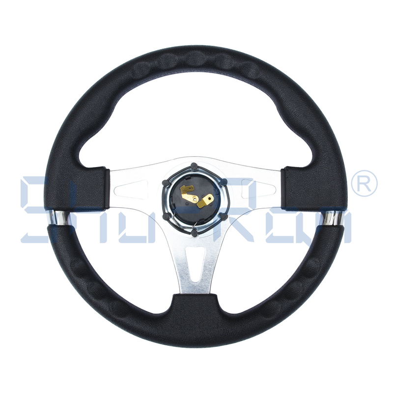 گلف کارت F1 قرمز چرخ فرمان سفارشی برای ماشین باشگاه، EZGO، و یاماها