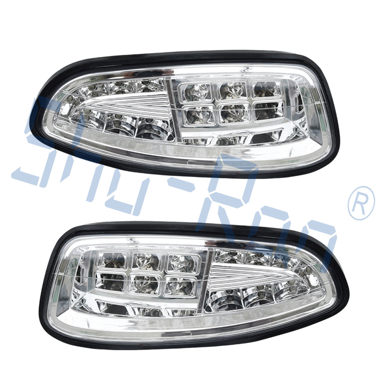 کیت نور گلف کارت LED Deluxe برای EZGO RXV چراغ جلو LED و چراغ عقب LED
