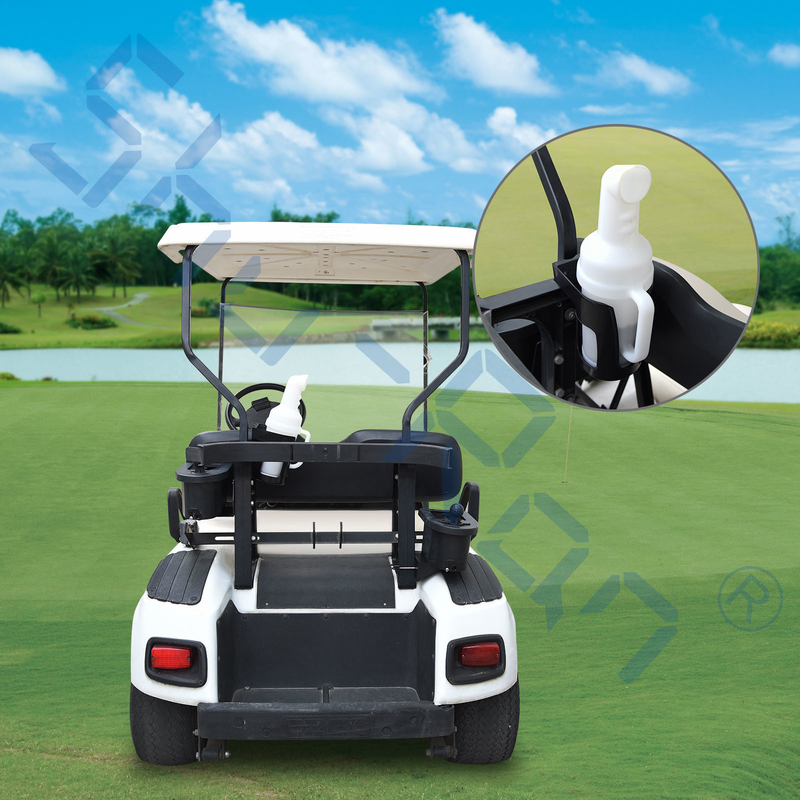 بطری شن و ماسه گلف کالسکه جهانی با نگهدارنده برای Club Car، EZGO و Yamaha