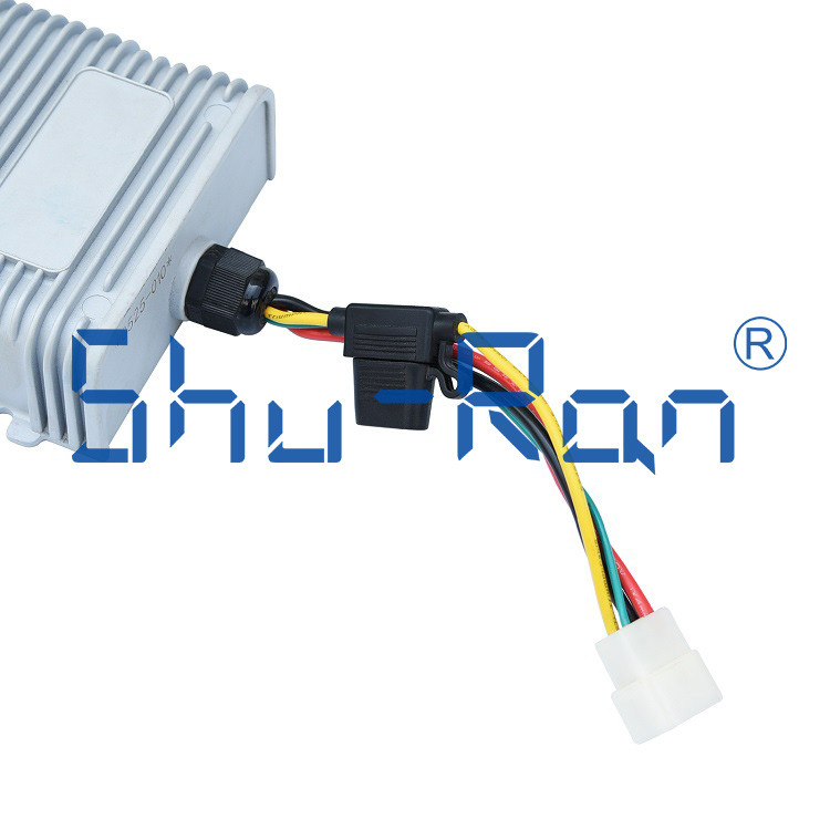 30 آمپر گلف کارت ولتاژ کاهش دهنده تبدیل 48v به 12v با منبع برق دوگانه